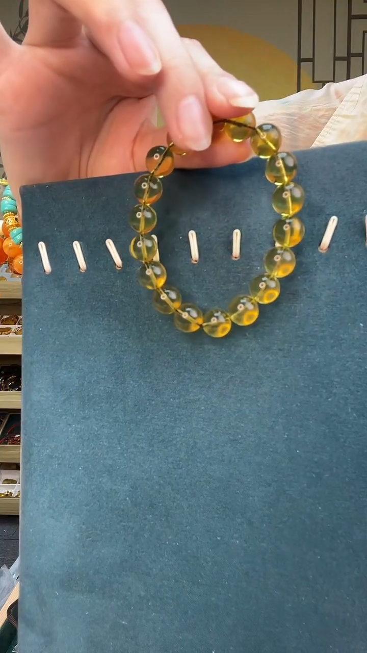 裸石琥珀未镶嵌A2791天然蜜蜡10MM