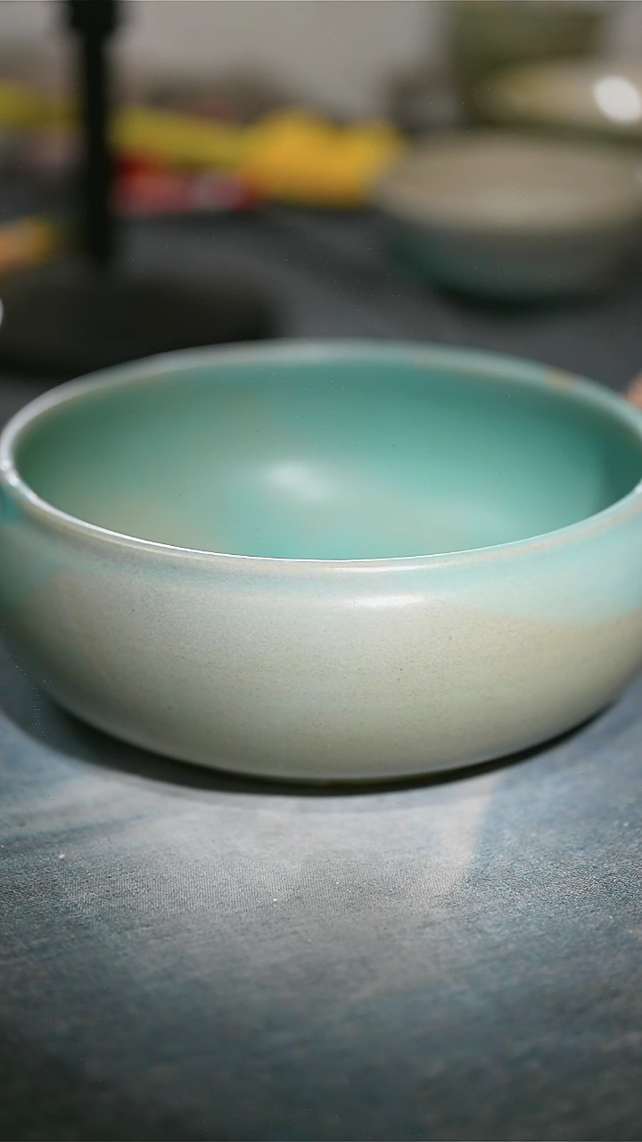 【闪购商品】碗浪鬼柴烧釉绘柴烧