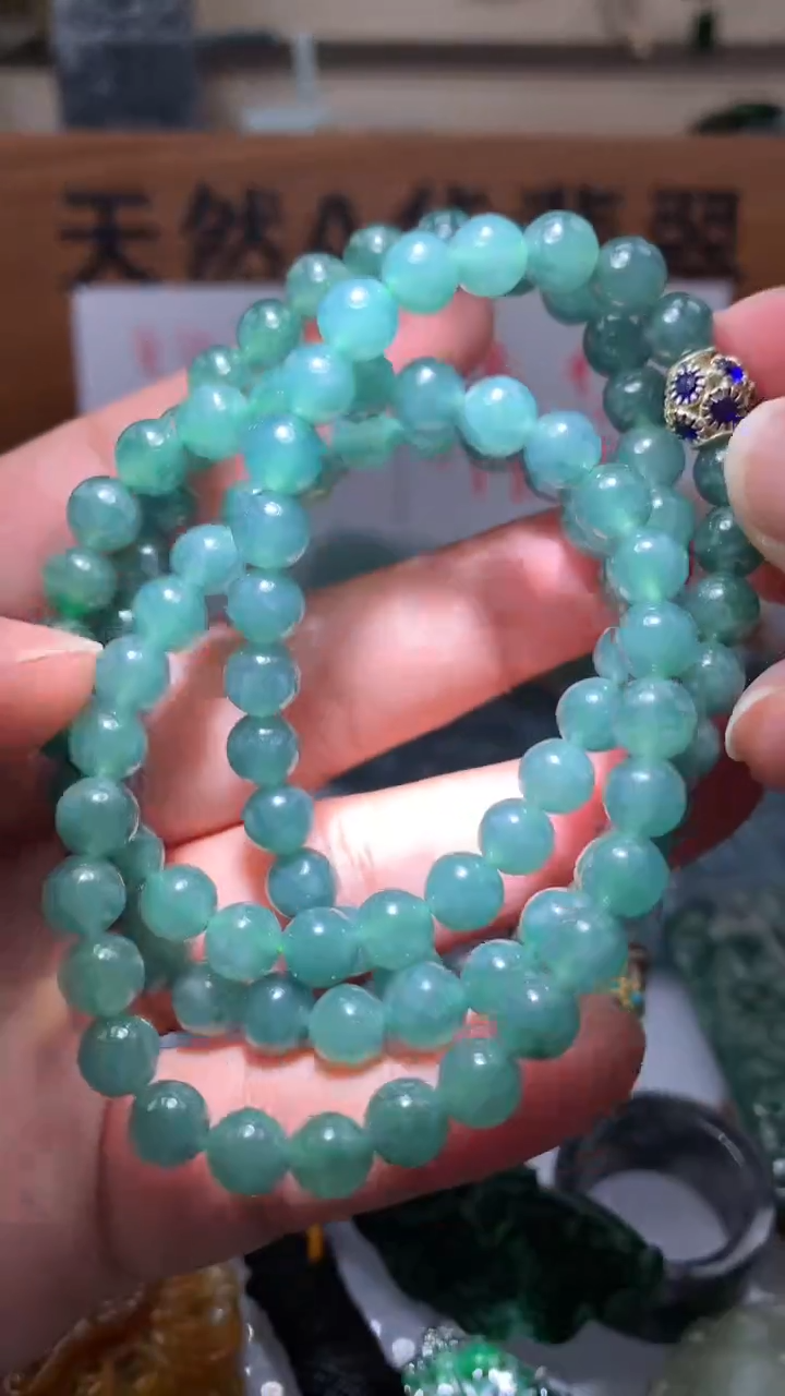 【闪购商品】翡翠颈饰未镶嵌保真天然A货翡翠