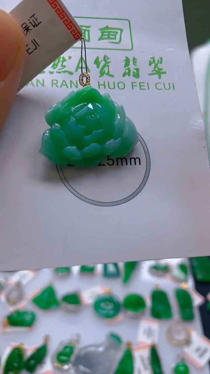 【闪购商品】翡翠18K金镶嵌颈饰新号开播，全场乱卖