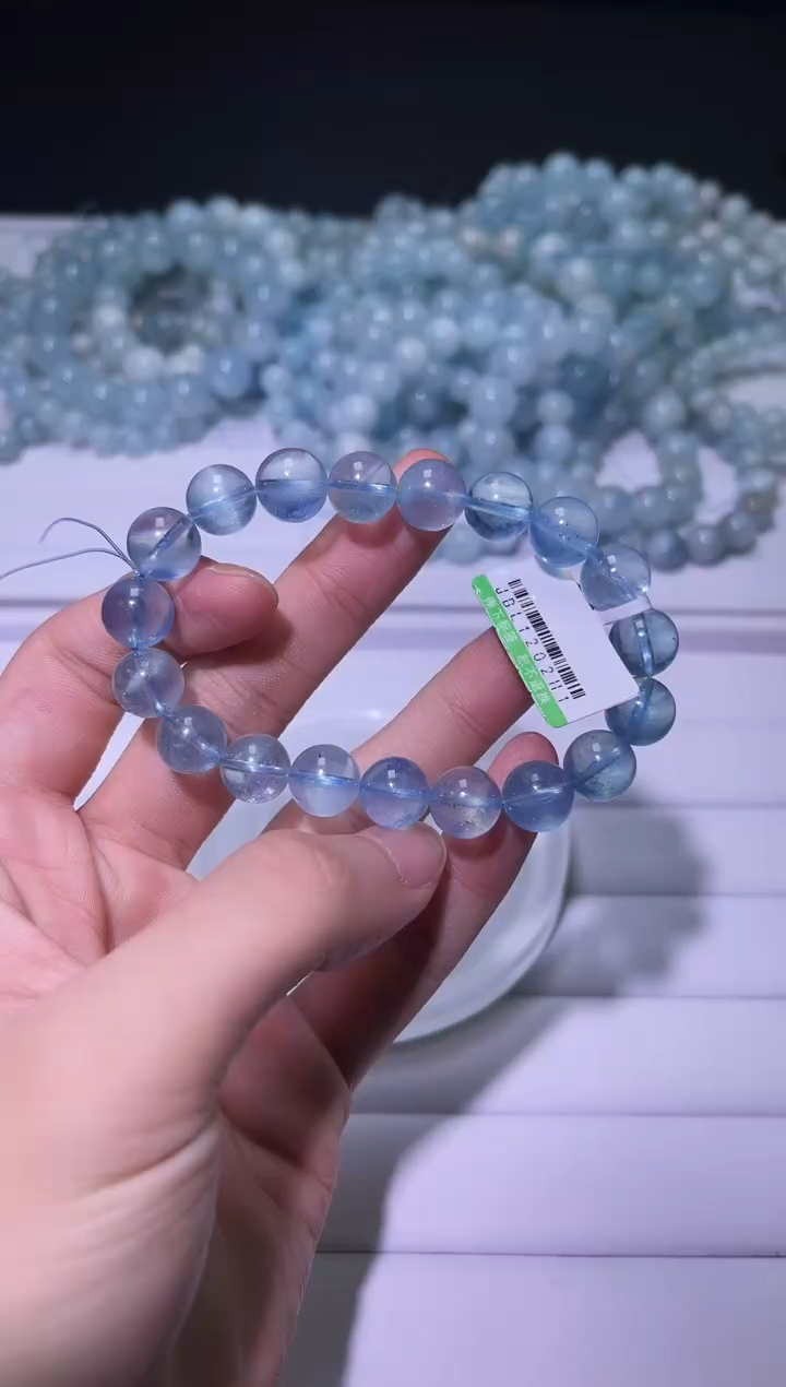 1海蓝宝石（处理）X016-海蓝宝单圈-多样性发其一