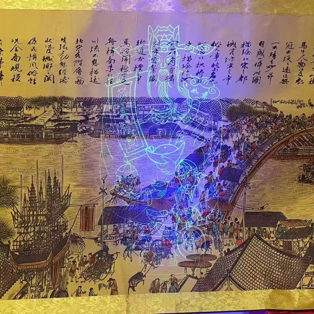 清明上河图家中装饰