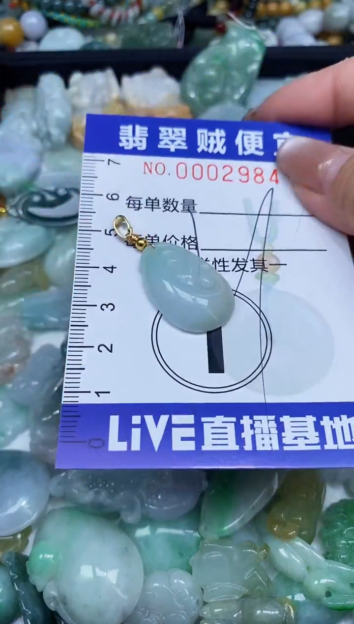 【闪购商品】翡翠未镶嵌颈饰闪购0002984