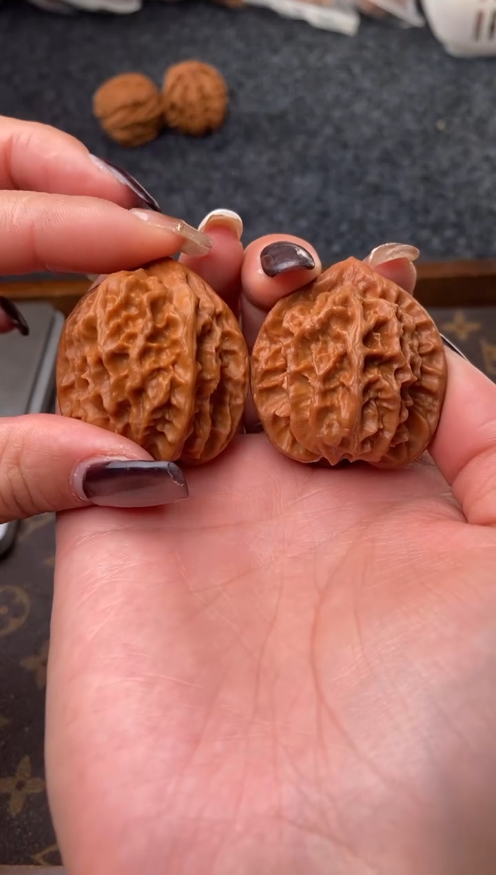 把件文玩核桃B208号37尺曹大龙