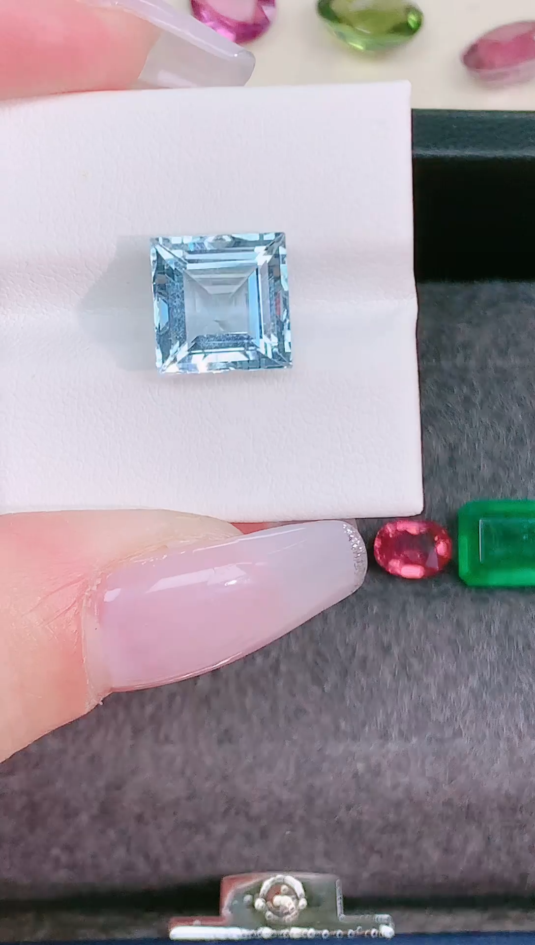 裸石海蓝宝石海蓝宝4.73ct