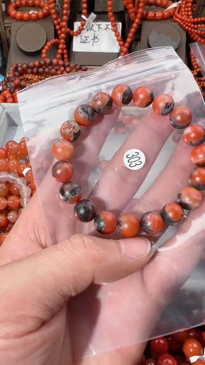 【闪购商品】南红玛瑙手串未镶嵌10