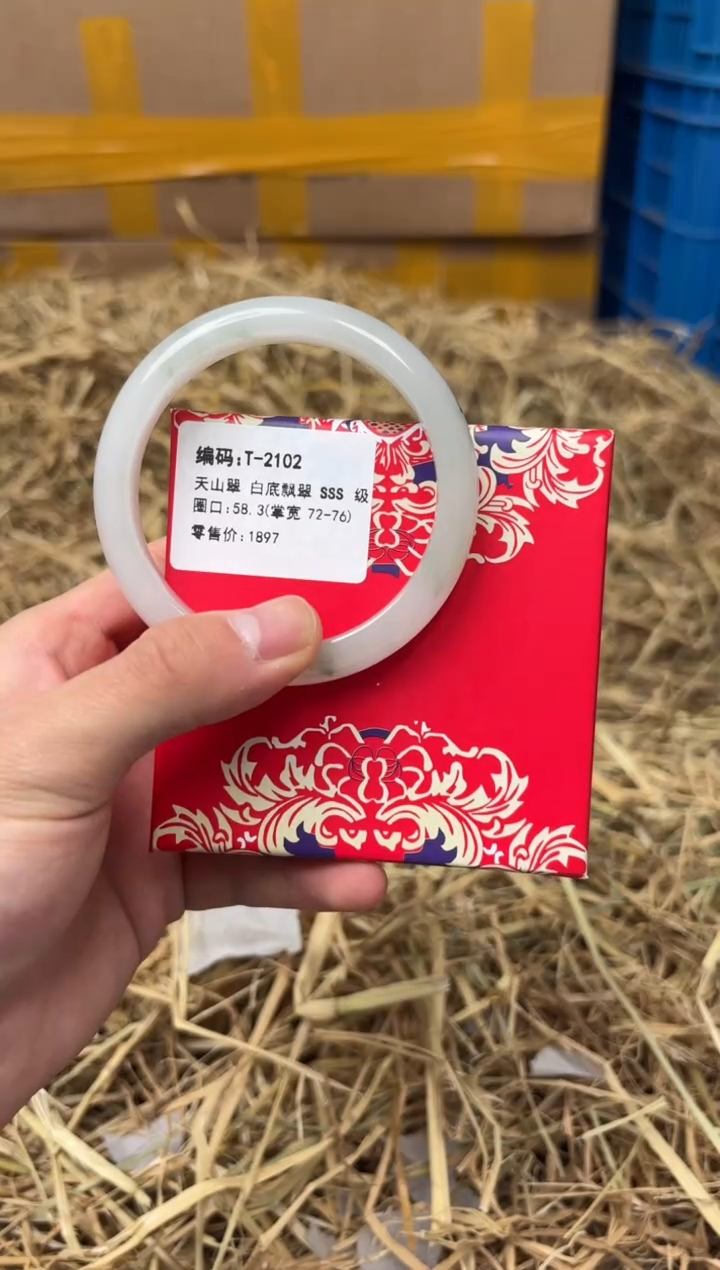 未镶嵌手镯石英质玉T-2102