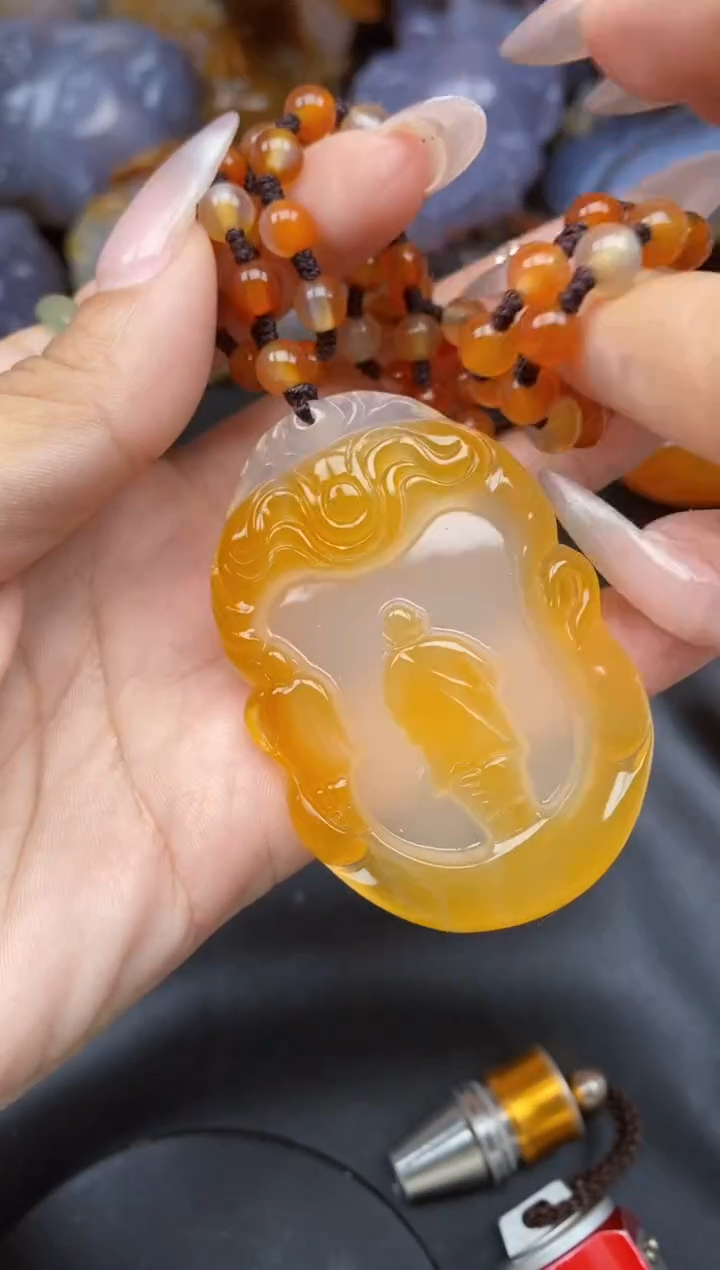 【闪购商品】玛瑙/玉髓颈饰合金ll