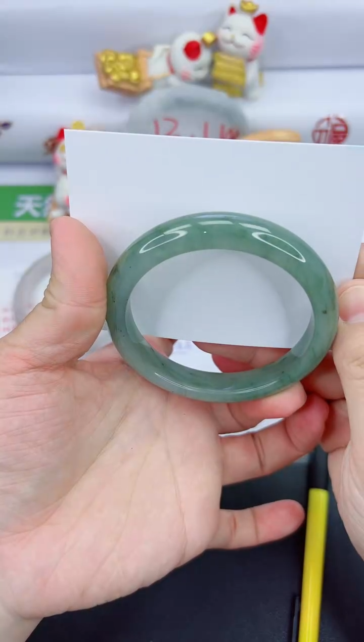 【闪购商品】石英质玉手镯未镶嵌436-60.2