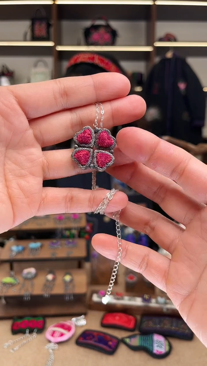 织绣1972黔东南苗族刺绣