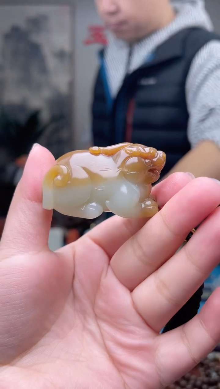 【闪购商品】和田玉未镶嵌挂件1