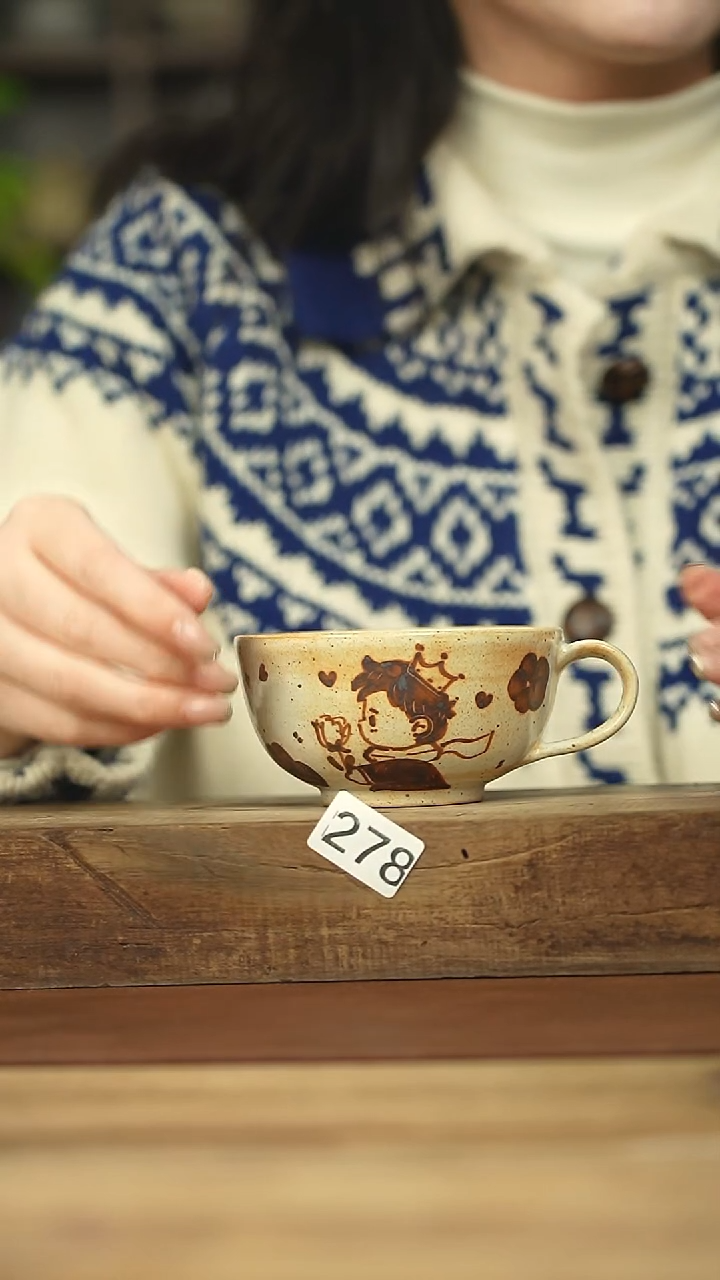 设计师手作款！！杨懿咖啡杯系列