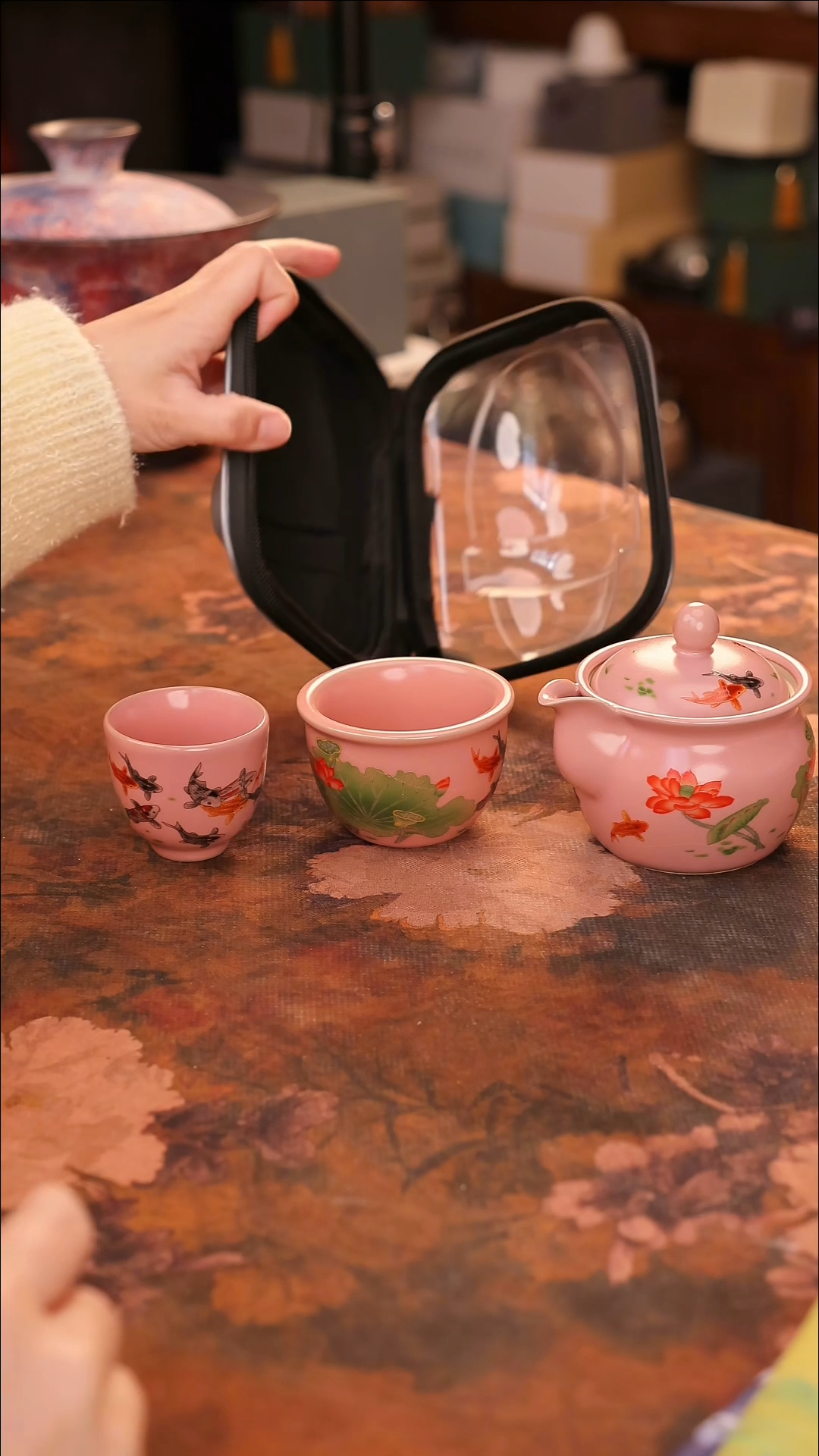 【闪购商品】陶瓷茶具（无礼盒无茶盘）@@A12092