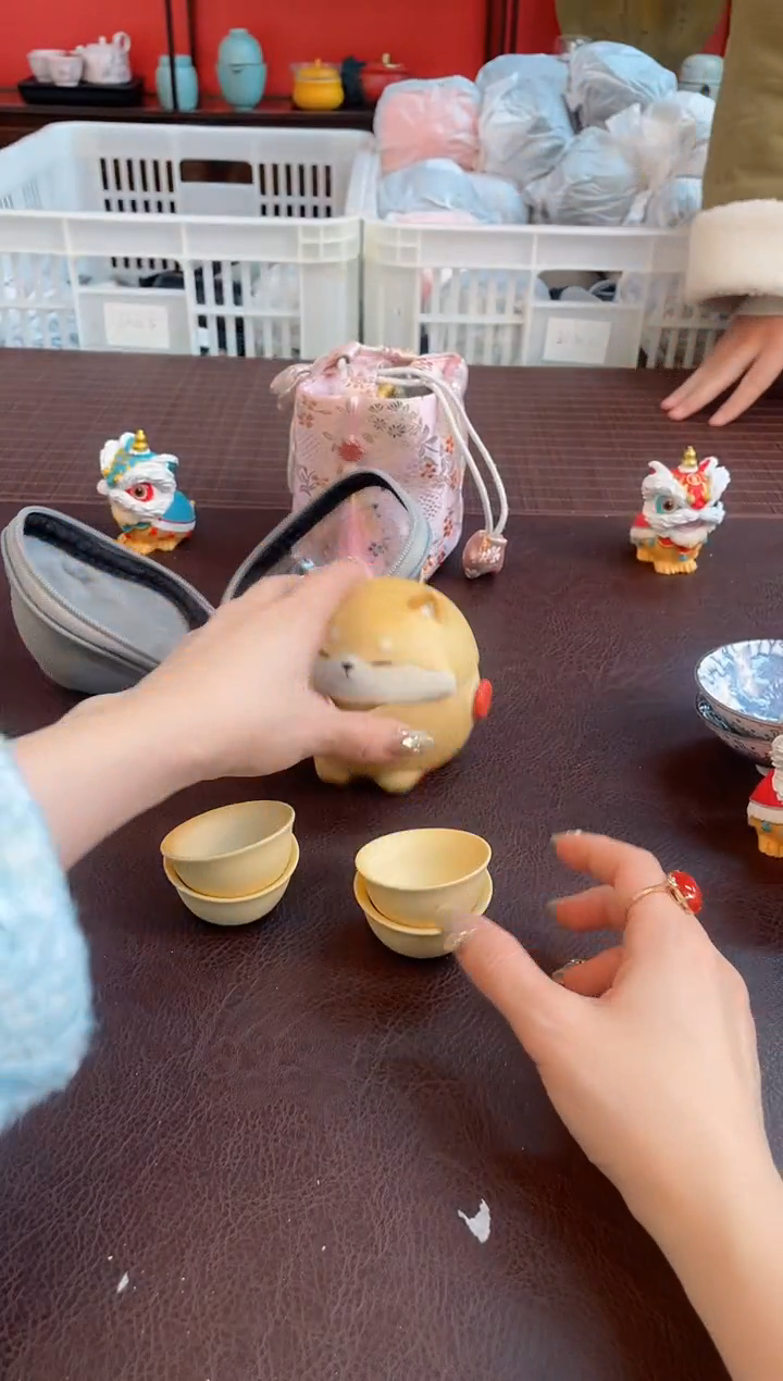 【闪购商品】瓷片【沉鱼茶器】清货底价 库存单一