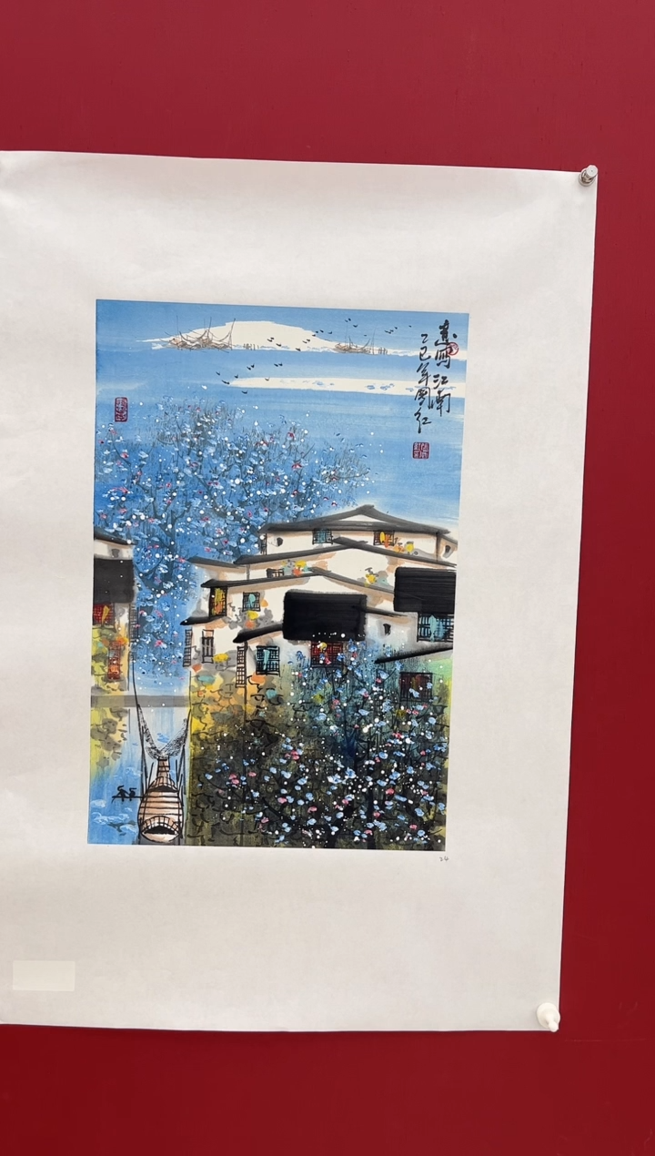 国画张国红老师画作