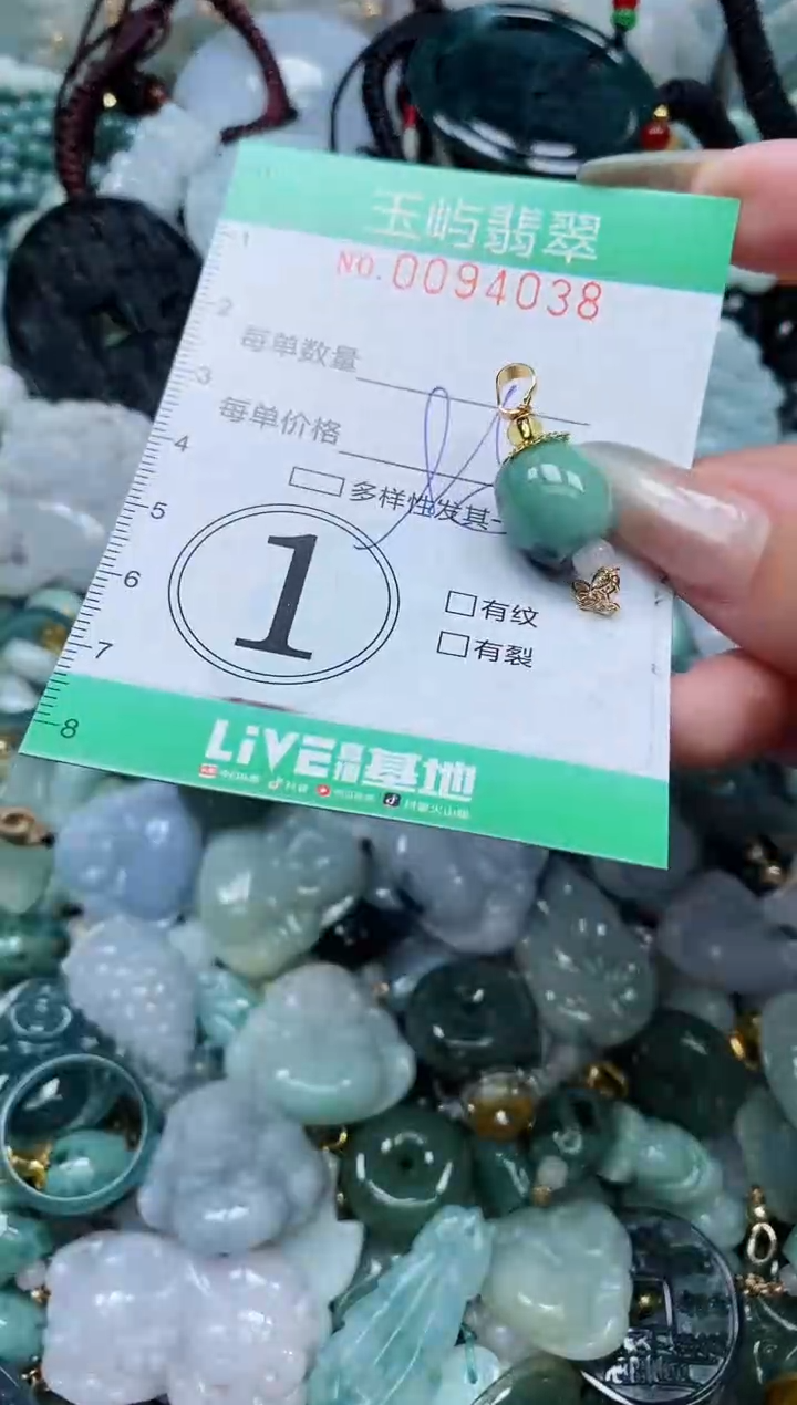 【闪购商品】翡翠颈饰未镶嵌闪购0094038