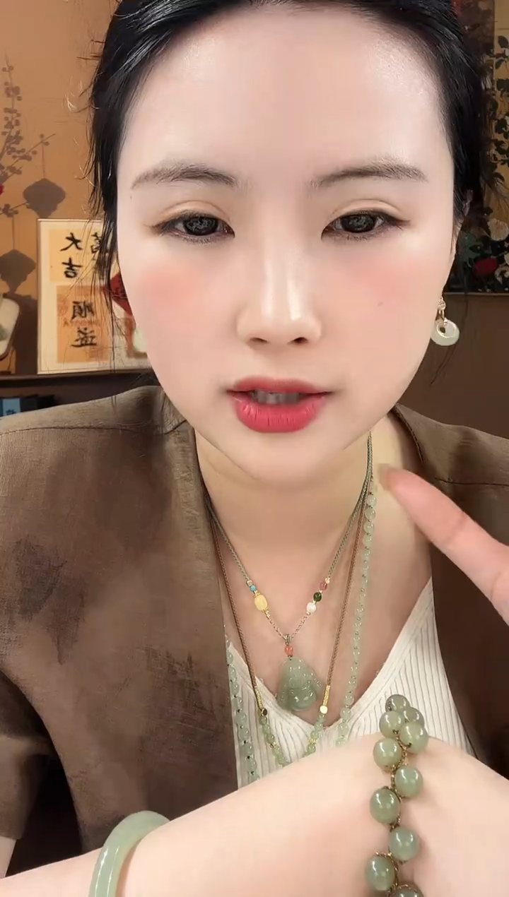 【闪购商品】和田玉手串未镶嵌海棠手串（多样性发一件）