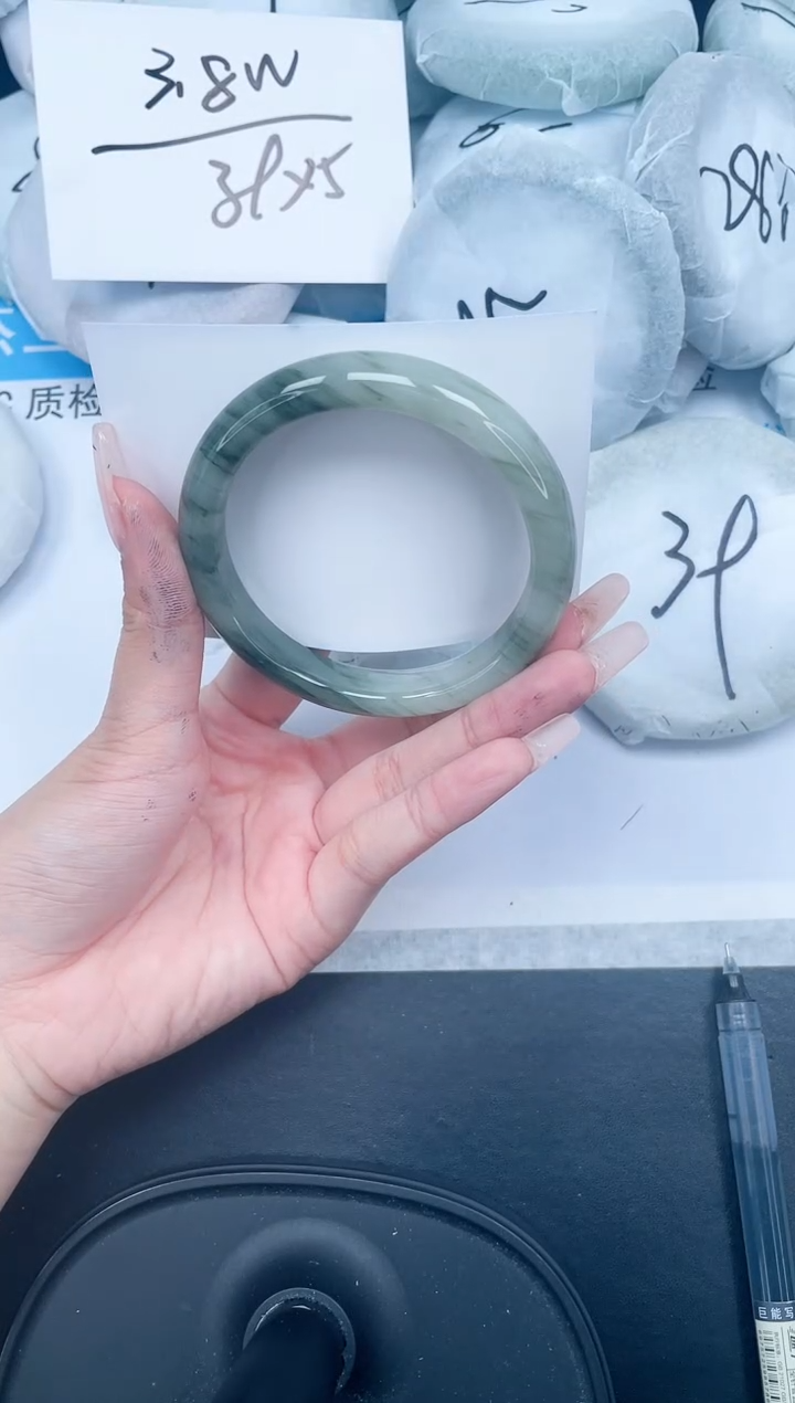 【闪购商品】和田玉（糖玉）手镯未镶嵌476-59