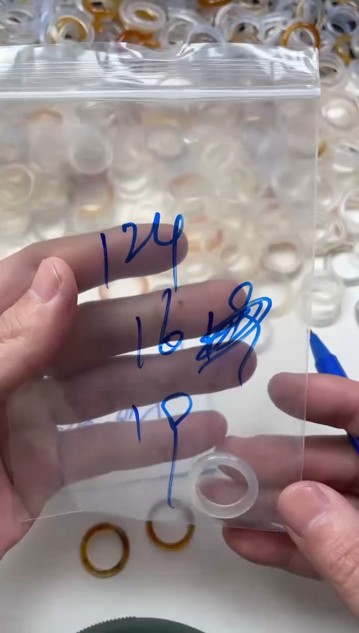 【闪购商品】玛瑙/玉髓戒指未镶嵌124