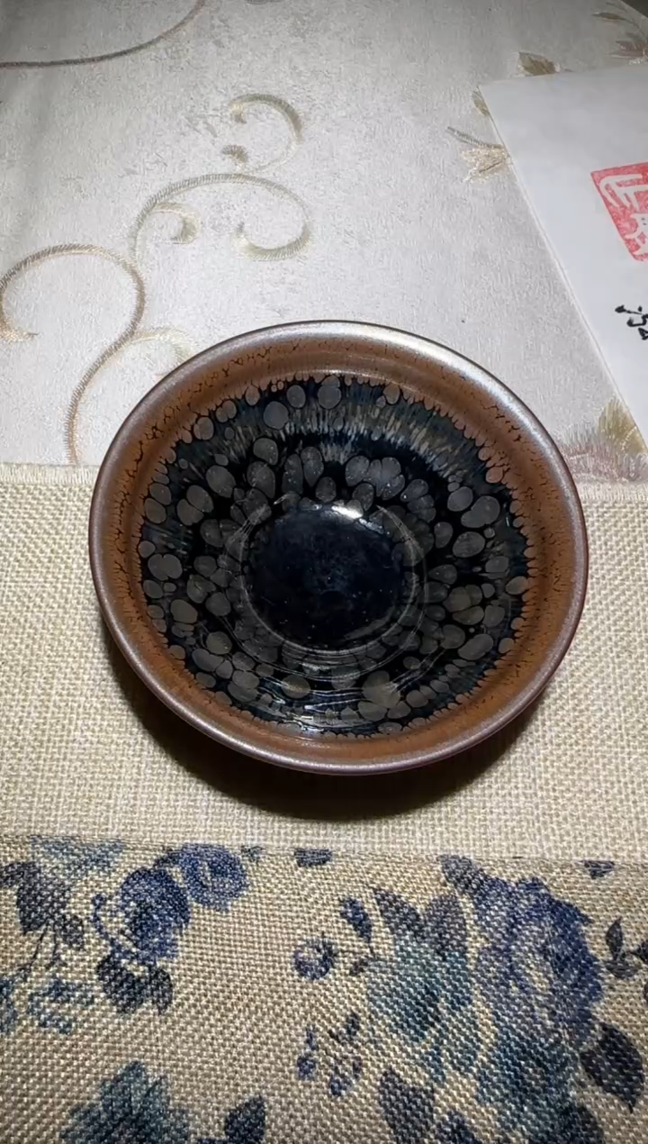 茶盏杨敏老师复古鹧鸪10