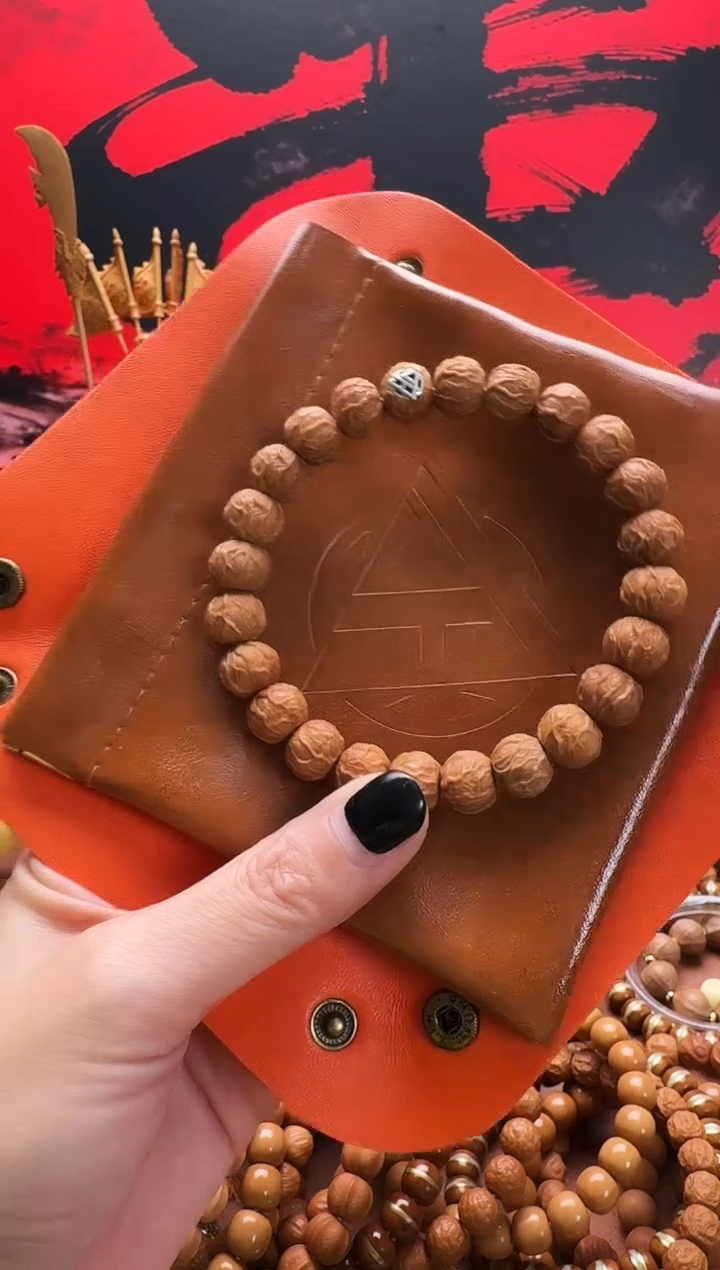 手串猴头核桃毒液全品单银标送盒袋