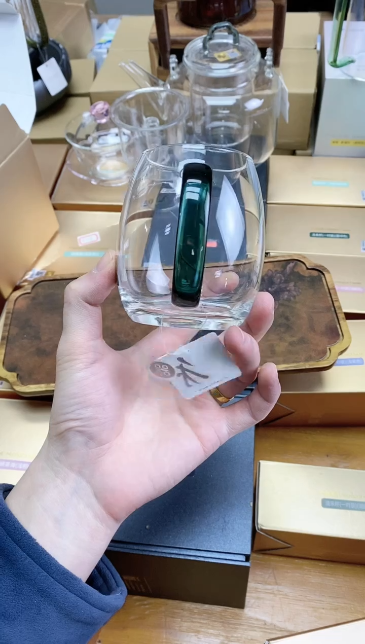 【闪购商品】禾器澄然茶海墨绿色