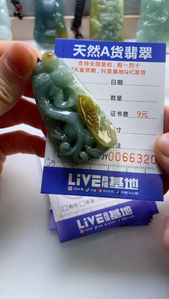 【闪购商品】翡翠挂件未镶嵌         