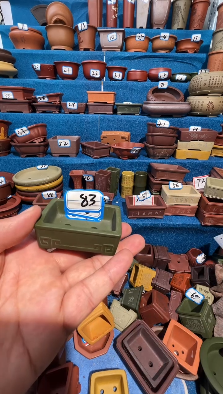 【闪购商品】紫砂紫砂花盆5.5*3.5*1.5