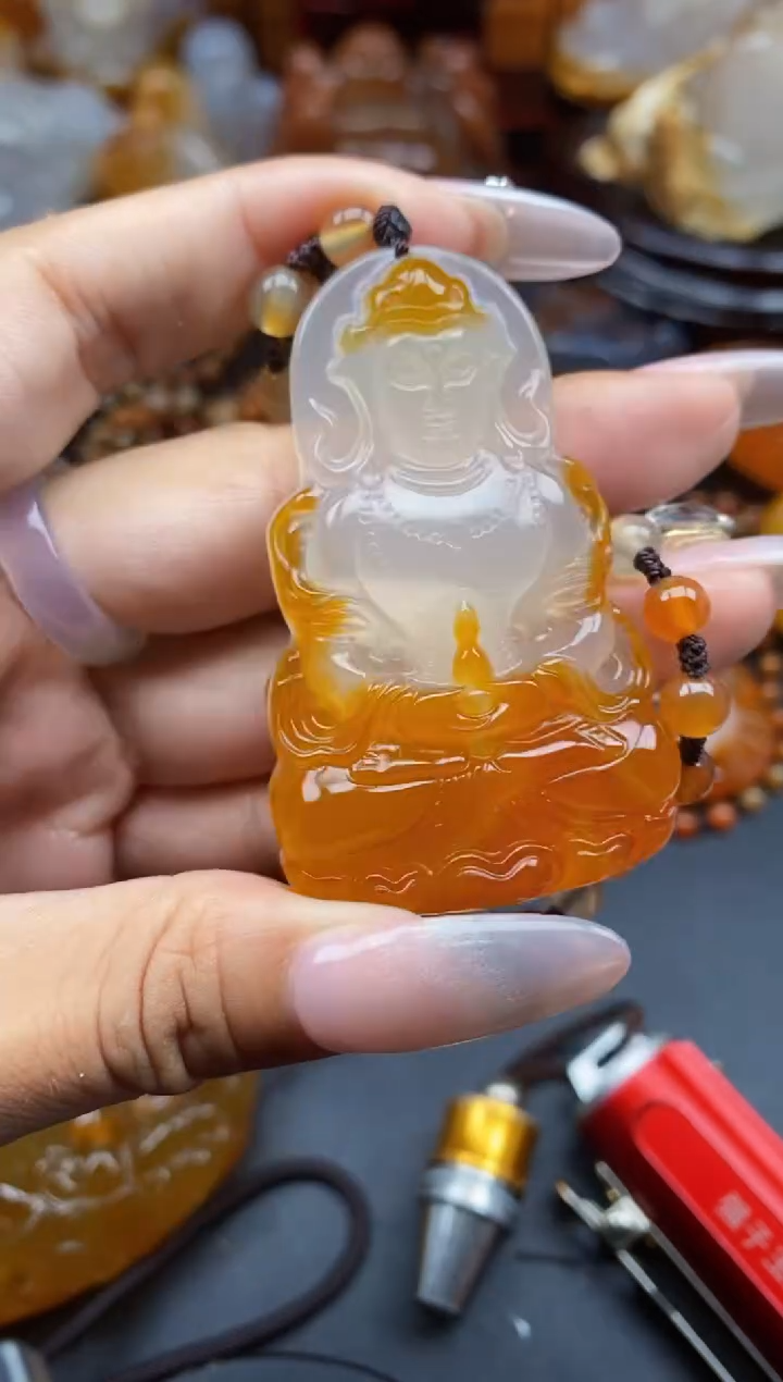 【闪购商品】玛瑙/玉髓颈饰未镶嵌ll