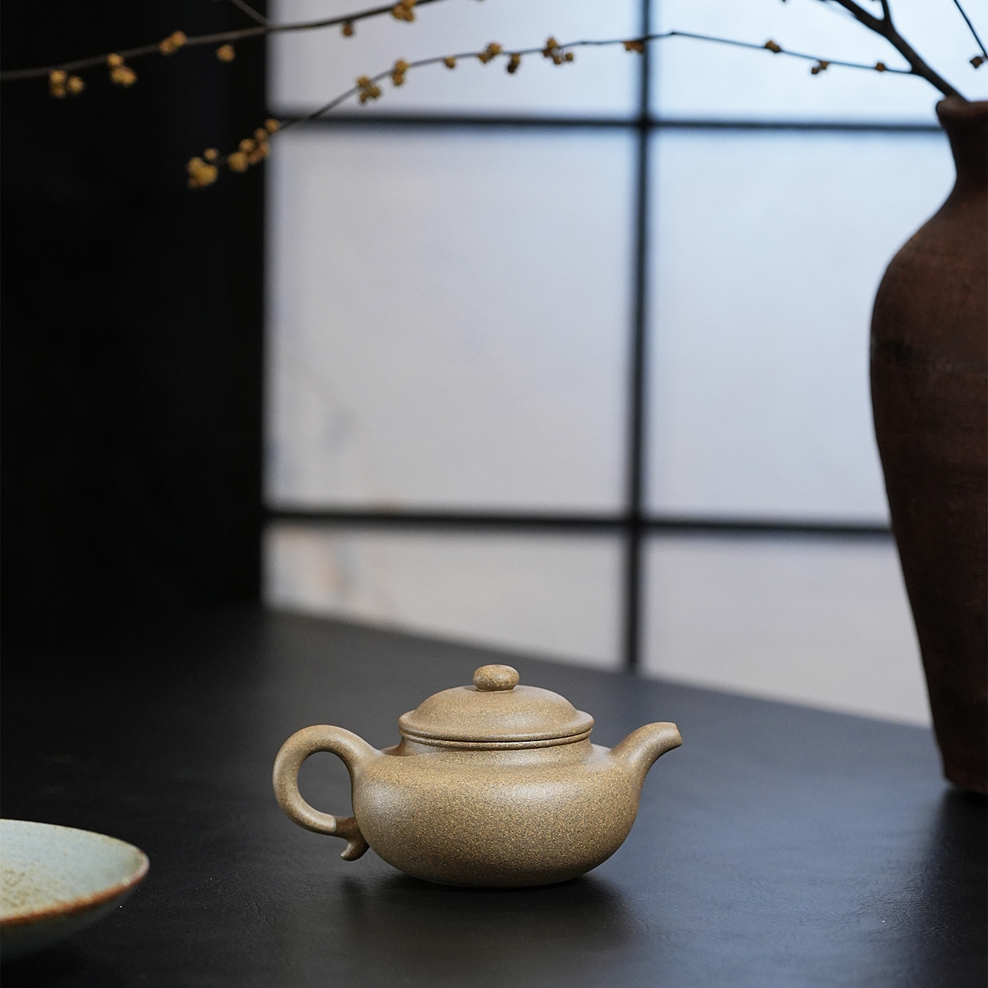 【顶蜀】仿古壶全手工精挑宝山原矿青段丨宜兴紫砂壶高端茶器茶具