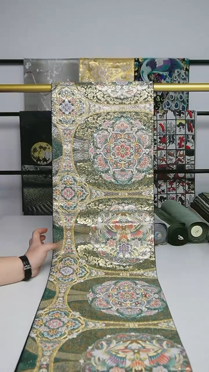 【闪购商品】织绣织锦83绍钯缀宝相花