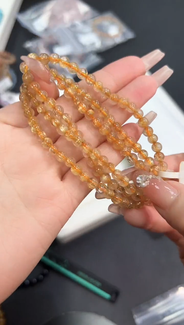 【闪购商品】水晶手串未镶嵌77g多样性发其一/1条默认微瑕