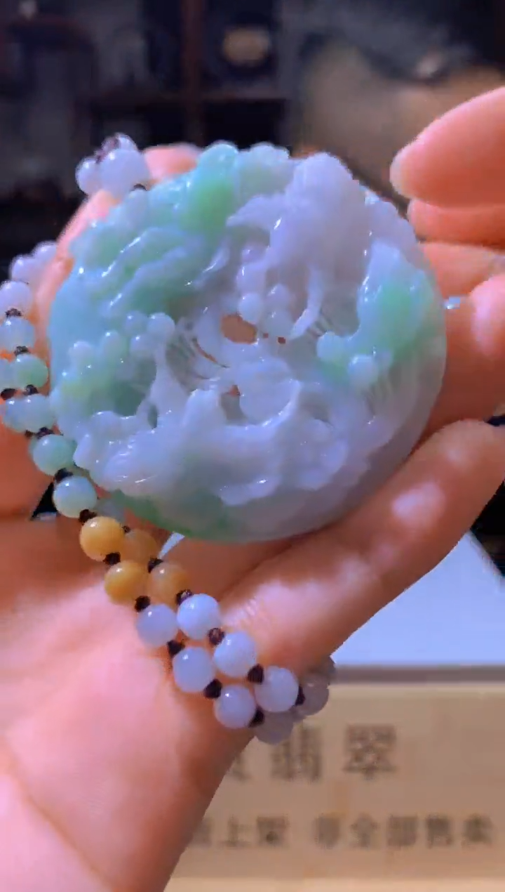 【闪购商品】定制翡翠未镶嵌L-@@YDWXJ212096