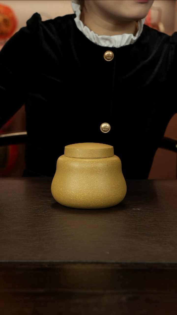 【闪购商品】紫砂茶壶直播福利葫芦罐黄金段