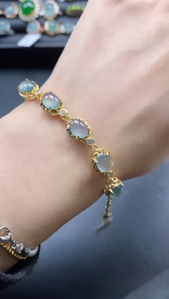 【闪购商品】翡翠戒指银S925镶嵌11111