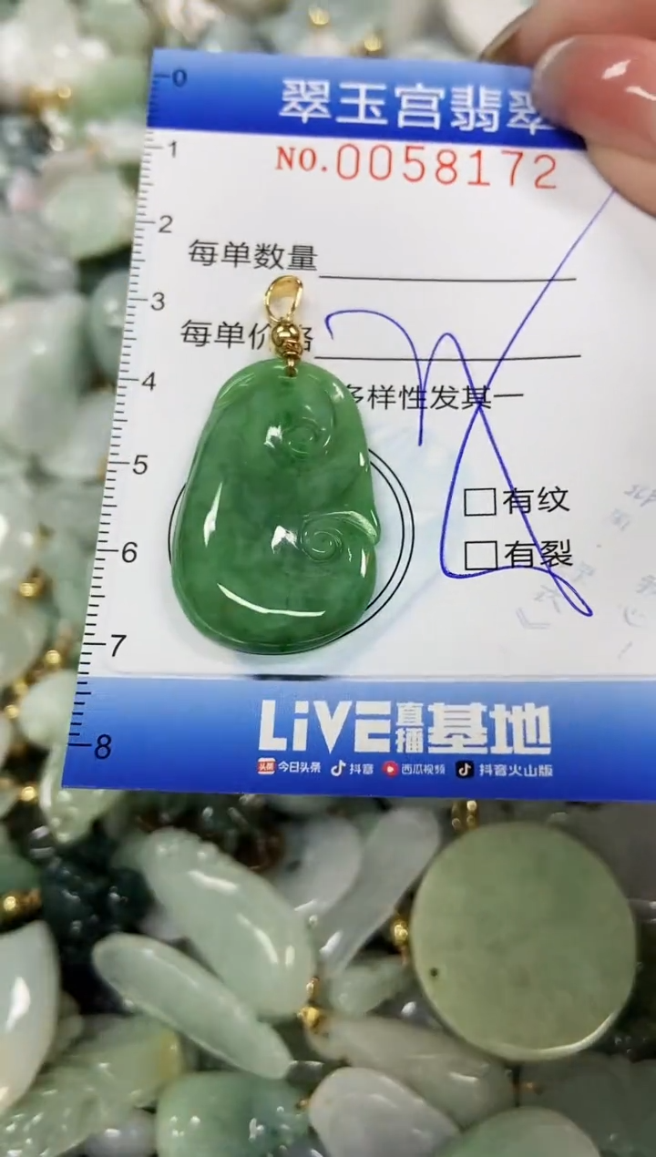 【闪购商品】翡翠颈饰未镶嵌闪购0058172