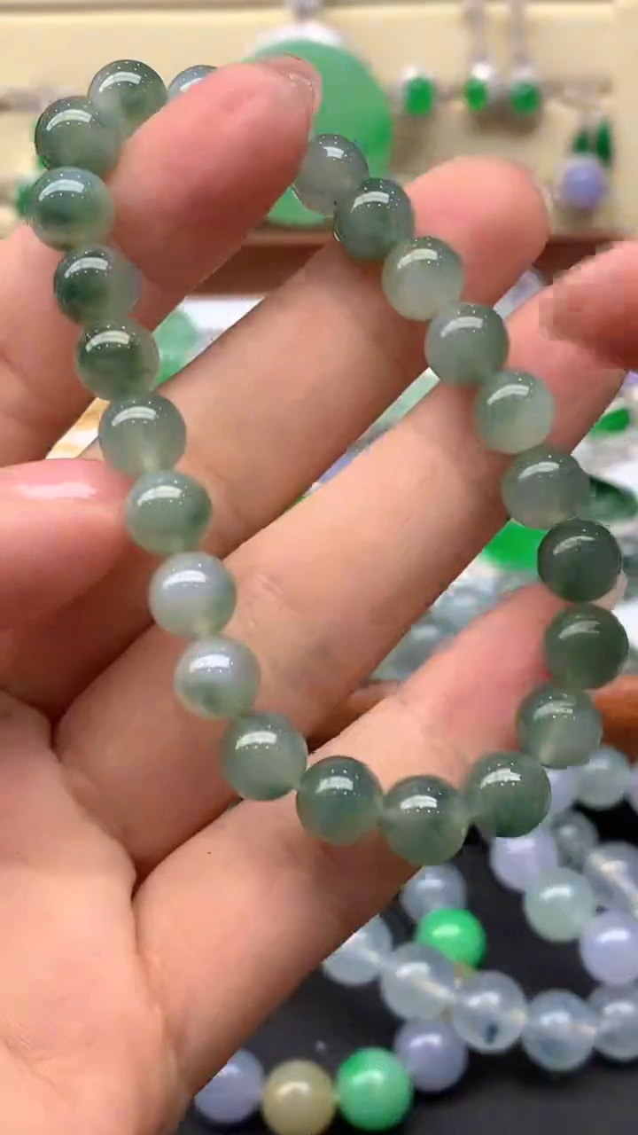 【闪购商品】翡翠手串未镶嵌6-天然翡翠