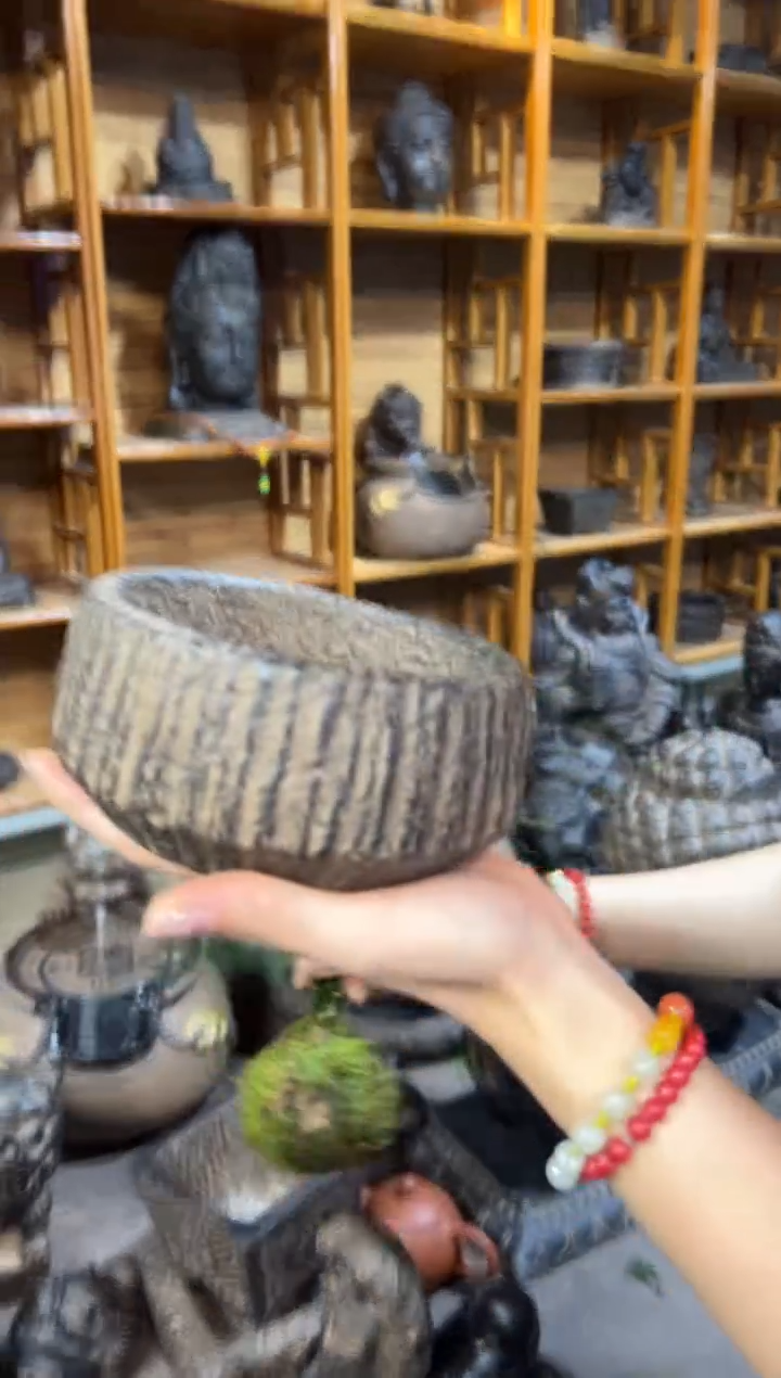 陶土【火山泥】小石钵