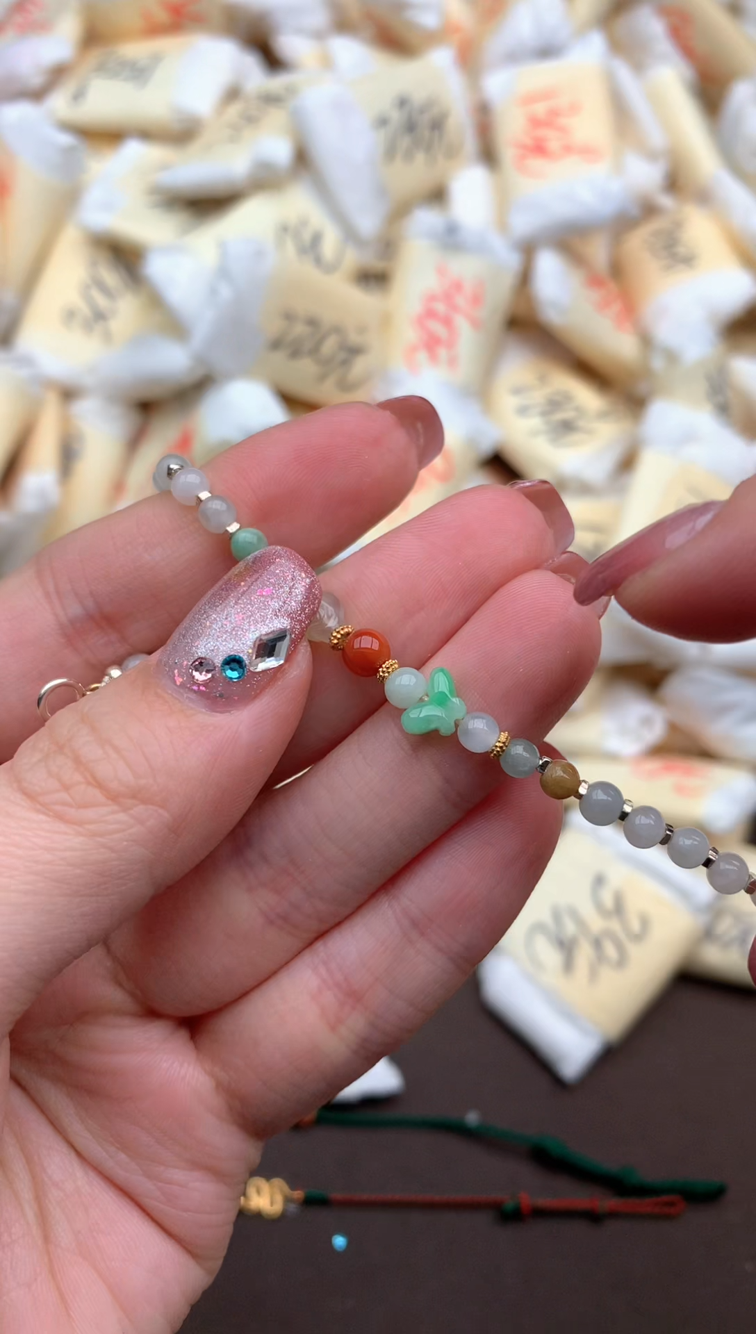 【闪购商品】翡翠手链银S925镶嵌一