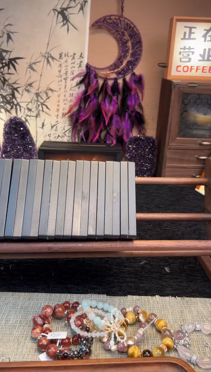 【闪购商品】水晶手链合金捕梦网