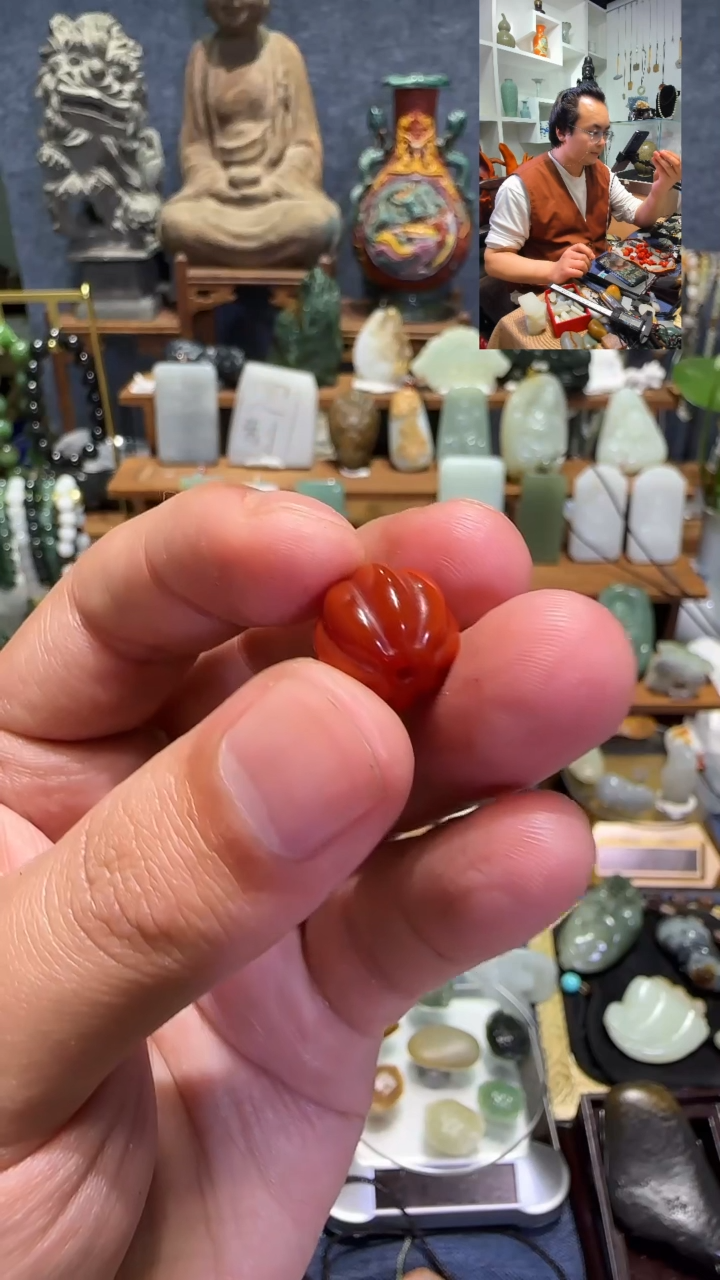 【闪购商品】南红玛瑙颈饰未镶嵌80