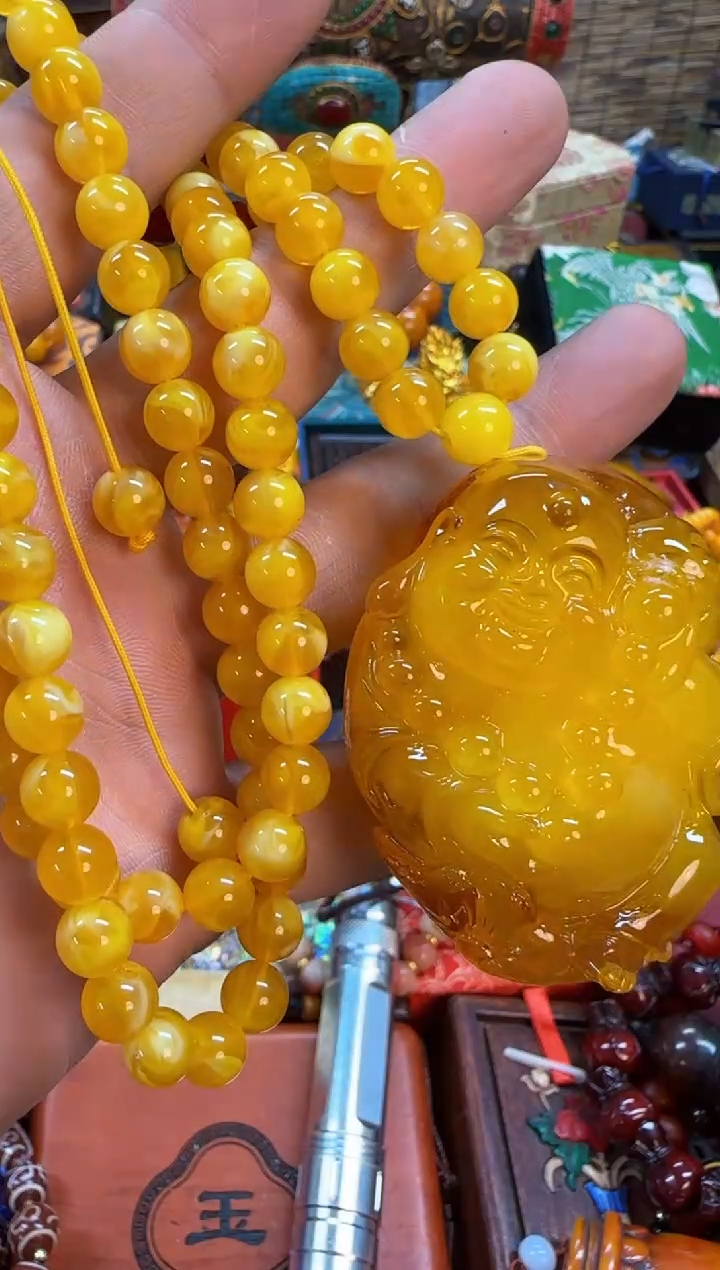 【闪购商品】蜜蜡裸石未镶嵌当天订单当天直发如图所示