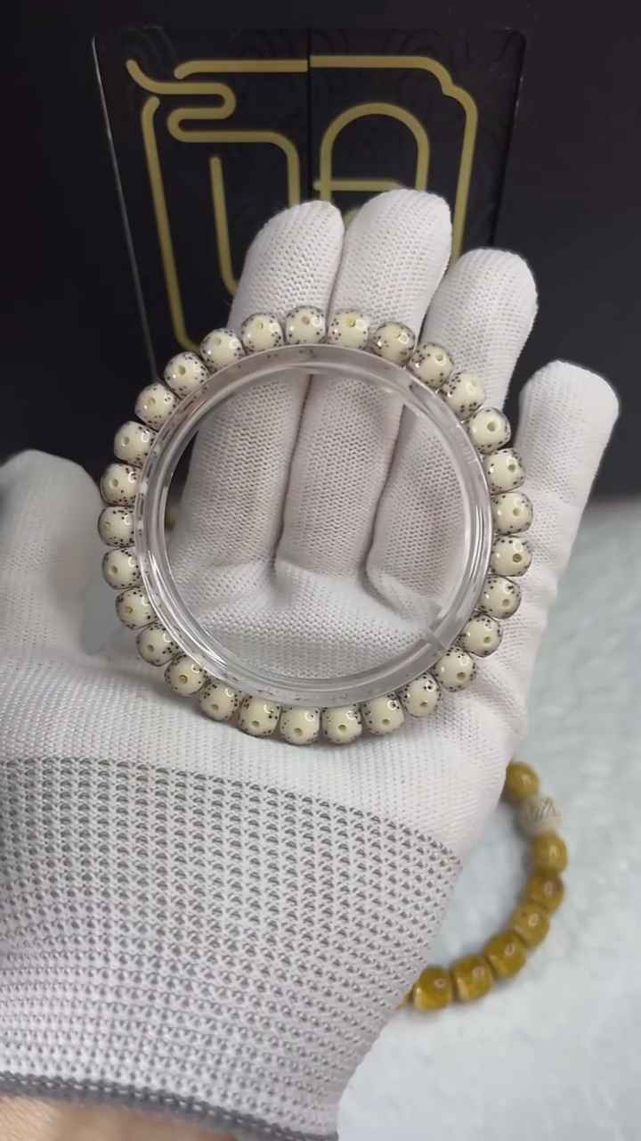 手串星月菩提小驼包8x7自在珠.a270