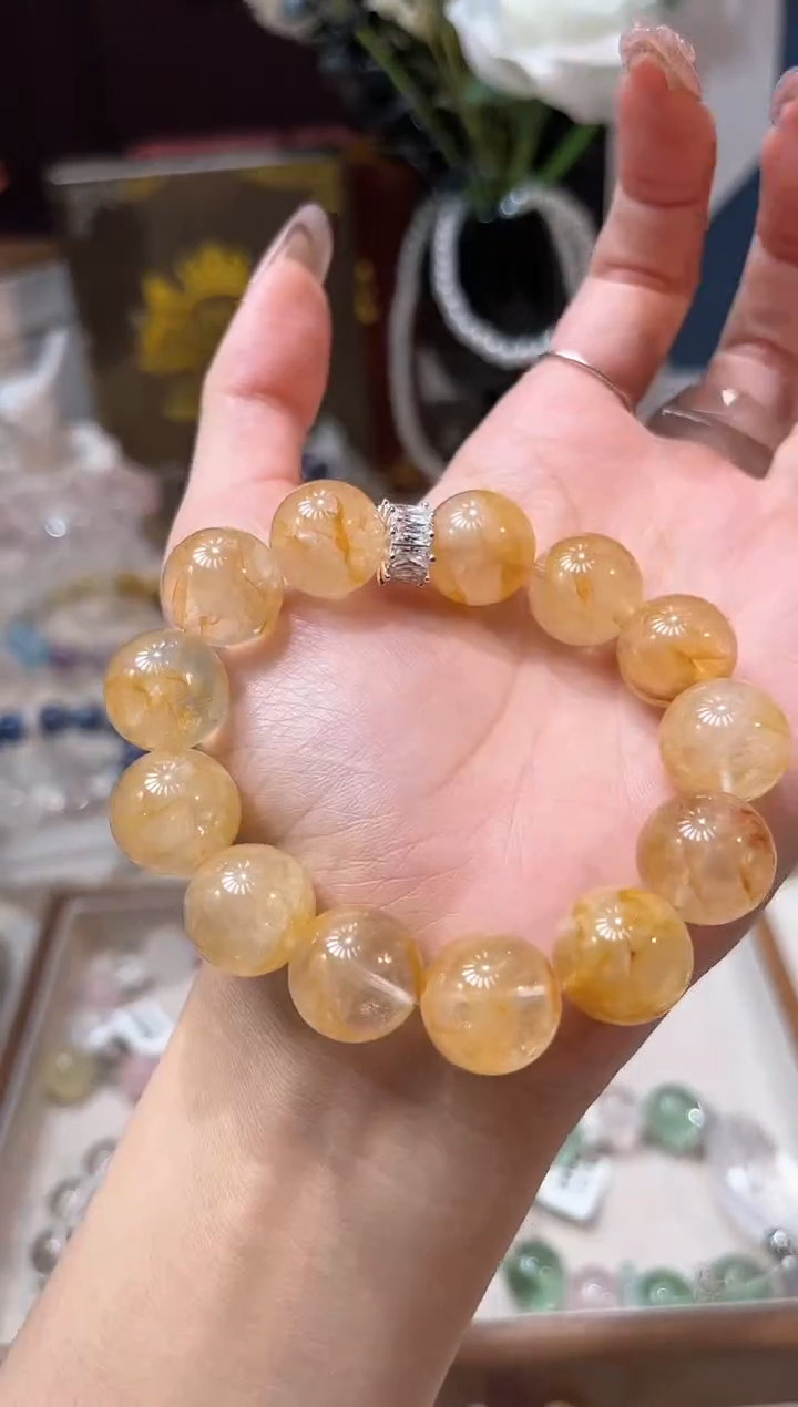 【闪购商品】水晶手链未镶嵌多样性发货发其一颜色微差