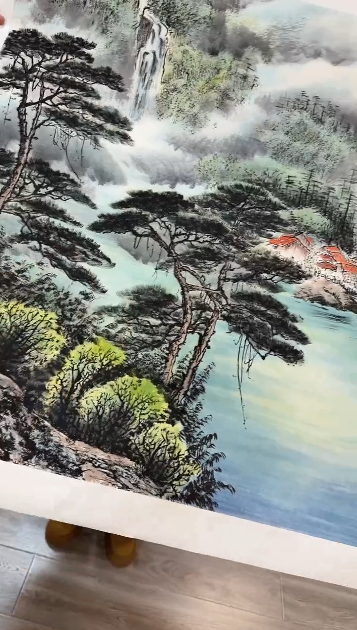 国画35赵隆轩美术馆李庆兴老师作品