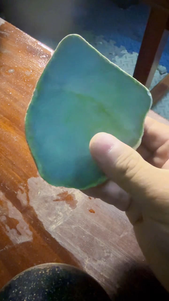 未镶嵌挂件翡翠方*天然翡翠281