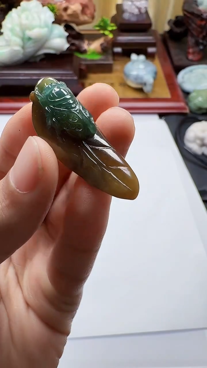 吊坠(不含链)未镶嵌翡翠1