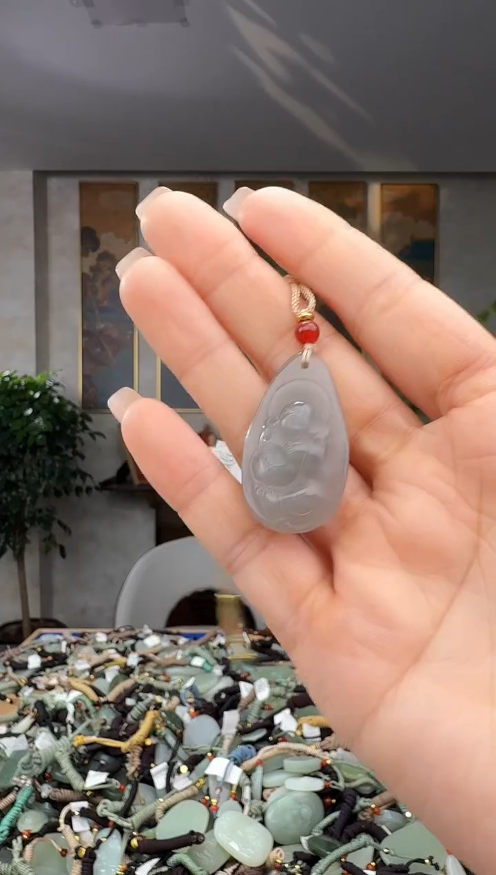 颈饰未镶嵌和田玉拍一发一多样性发货