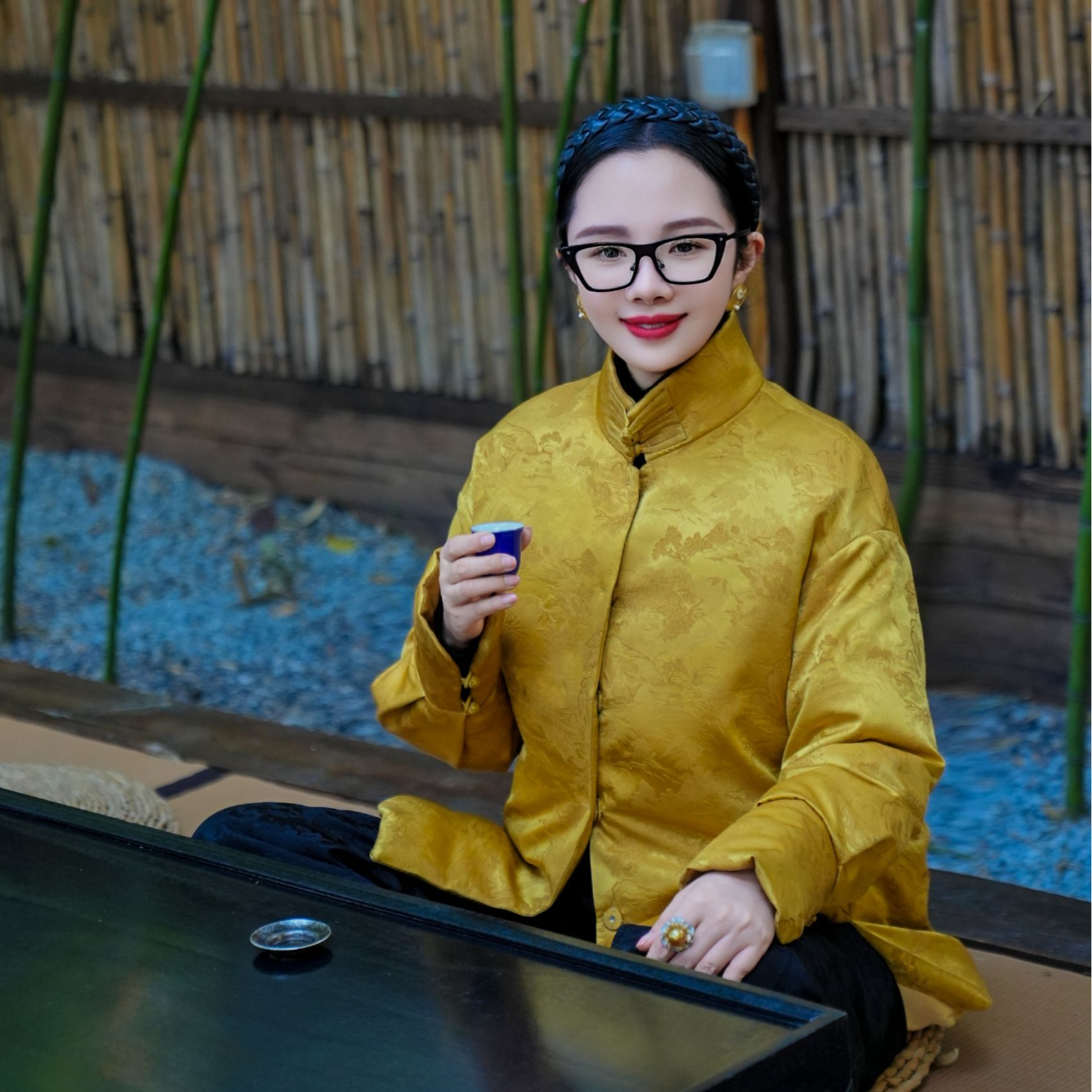 承国风【丝毛白鹅绒】外套中式外套女中国风立领AG32YR217