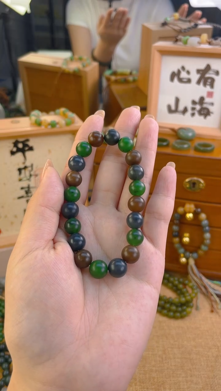 手链未镶嵌和田玉楼兰